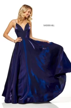 Sherri Hill 52424 V-Neckline Formal Dress -Fashion Gown 52424 bi 12