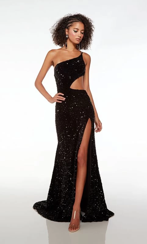 Alyce Paris 61707 Black Prom Dress 3 Alyce Paris 61707 Black Prom Dress - Image 3