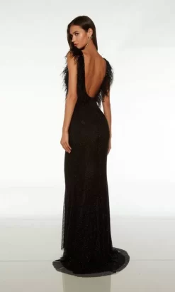 Alyce Paris 61715 Black Prom Dress -Fashion Gown alycpm s24 61715 02
