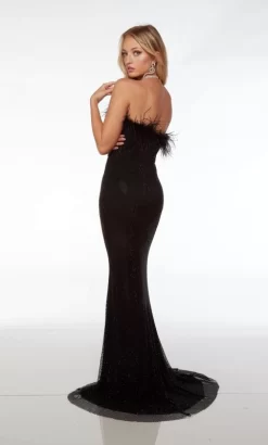 Alyce Paris 61716 Black Prom Dress -Fashion Gown alycpm s24 61716 02