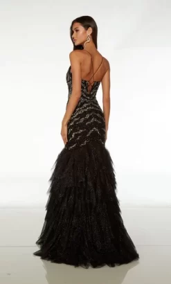 Alyce Paris 61721 Black Prom Dress -Fashion Gown alycpm s24 61721 02
