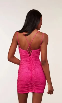 Alyce Paris 4742 Double Strap Ruched Dress -Fashion Gown alyhc s23 4742 03