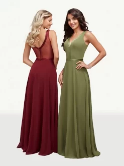 Christina Wu 22035 Sheer Back Bridesmaid Dress - Stock Only