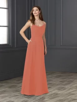 Christina Wu 22125 Cowl Neck Side Pockets Bridesmaid Dress -Fashion Gown christina wu 22125 cowl neck side pockets bridesmaid dress 10.1024