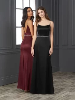 Christina Wu 22128 Beaded Straps Scoop Neck Bridesmaid Dress