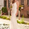Enchanting By Mon Cheri 120169 Scoop Neckline Bridal Dress