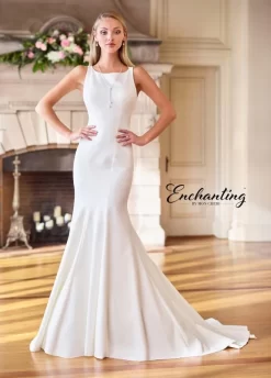 Enchanting By Mon Cheri 218170 Racerback Bridal Dress