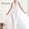 Enchanting By Mon Cheri 218177 Two Piece Wedding Jumpsuit