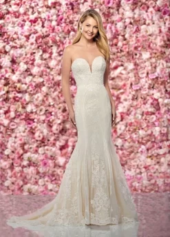 Enchanting By Mon Cheri 219132 Strapless Wedding Gown