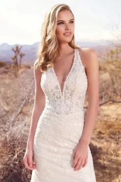 Enchanting By Mon Cheri 220117 Strappy Back Wedding Gown -Fashion Gown enchanting by mon cheri 220117 strappy back wedding gown 02.815