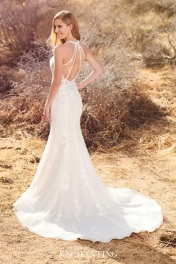 Enchanting By Mon Cheri 220117 Strappy Back Wedding Gown -Fashion Gown enchanting by mon cheri 220117 strappy back wedding gown 03.815