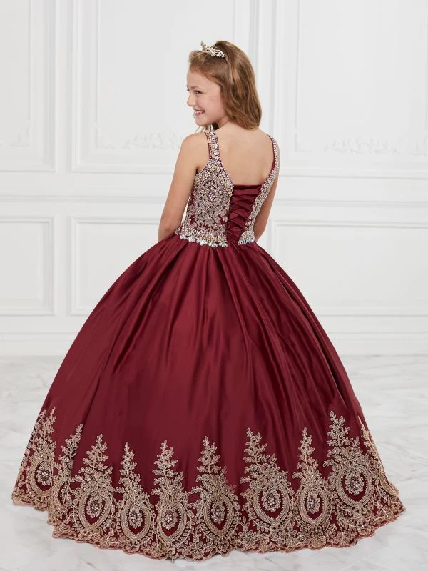 House Of Wu 26826MQ Square Neckline Mini Pageant Dress 2 House Of Wu 26826MQ Square Neckline Mini Pageant Dress - Image 2