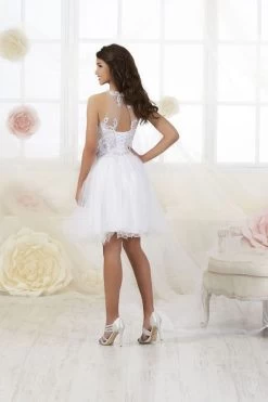 Fashion Gown -Fashion Gown house of wu damas 52428 illusion neckline cocktail dress 02.468