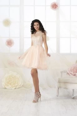 House Of Wu Damas 52428 Illusion Neckline Cocktail Dress -Fashion Gown house of wu damas 52428 illusion neckline cocktail dress 04.468