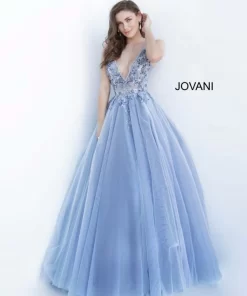 Jovani 3110 Floral Bodice Dress