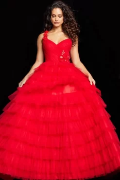 Jovani 37274 Red Prom Dress