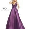 Mac Duggal 55010M Plunging Neckline With Pockets Dress