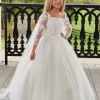Marys Angel MB9103 Sheer Cape Illusion Sleeves Flower Girl Dress