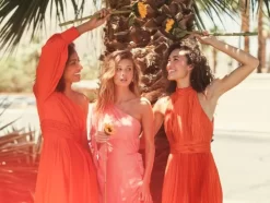 Ieena For Mac Duggal 26992 High Neck Pleated Dress -Fashion Gown mdgpm s22 26992 12