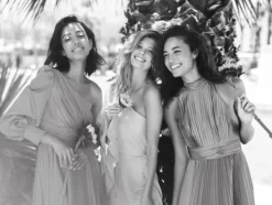 Ieena For Mac Duggal 26992 High Neck Pleated Dress -Fashion Gown mdgpm s22 26992 18