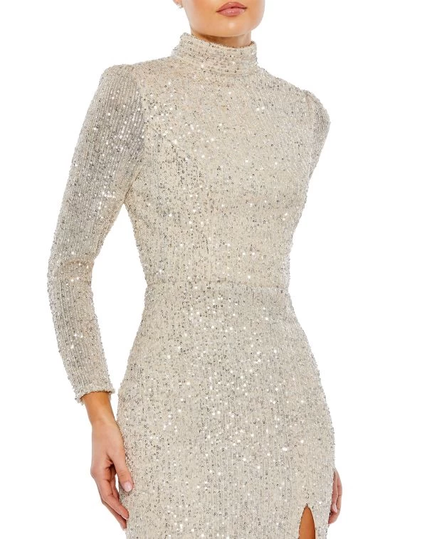 Ieena For Mac Duggal 42014 High Neck Strappy Back Dress 6 Ieena For Mac Duggal 42014 High Neck Strappy Back Dress - Image 6