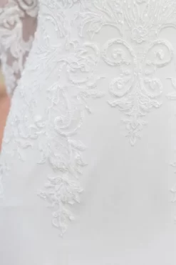 Modest Bridal By Mon Cheri TR12023 Scoop Neckline Wedding Dress -Fashion Gown modest bridal by mon cheri tr12023 scoop neckline wedding dress 04.759