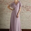 Mori Lee 21594 Batwing Sleeve Bridesmaid Dress