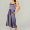 Mori Lee 21765 Tie Back Tea-Length Bridesmaid Dress - Stock Only