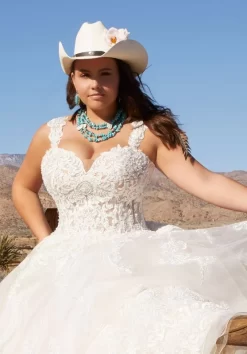 Mori Lee 3272 Rhonda Sweetheart Neck Plus Size Bridal Gown -Fashion Gown mori lee 3272 rhonda sweetheart neck plus size bridal gown 03.650