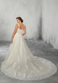 Mori Lee 3272 Rhonda Sweetheart Neck Plus Size Bridal Gown -Fashion Gown mori lee 3272 rhonda sweetheart neck plus size bridal gown 04.650