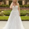 Mori Lee 3368 Giada Strapless Sweetheart A-line Plus Size Bridal Dress