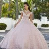 Mori Lee 34071 Off The Shoulder Scalloped Quinceanera Dress