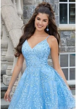 Fashion Gown -Fashion Gown mori lee 9611 short damas dress 02.1085