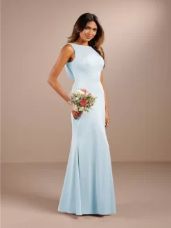 Christina Wu 22202 Cowl Back Bateau Neckline Bridesmaid Dress -Fashion Gown prtbm s24 22202 07