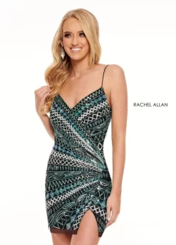 Rachel Allan 40113 Navy Homecoming Dress