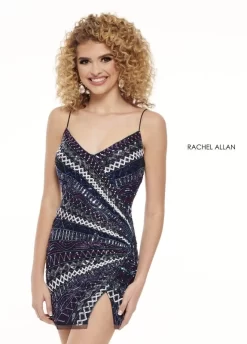 Rachel Allan 40113 Navy Homecoming Dress -Fashion Gown rcahc s24 40113 05