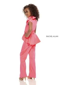 Rachel Allan 10029 Two Piece Peplum Little Girl Pageant Jumpsuit -Fashion Gown rcapg f21 10029 04