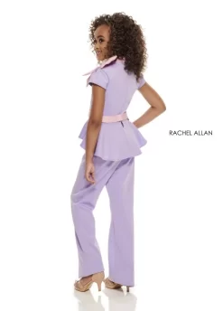 Rachel Allan 10029 Two Piece Peplum Little Girl Pageant Jumpsuit -Fashion Gown rcapg f21 10029 06