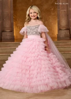 Rachel Allan 10210 Lilac Little Girl Pageant Dress -Fashion Gown rcapg s24 10210 04
