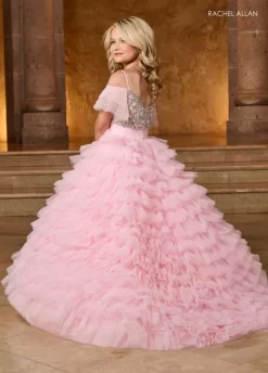 Rachel Allan 10210 Lilac Little Girl Pageant Dress -Fashion Gown rcapg s24 10210 08