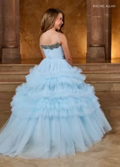 Rachel Allan 10216 Coral Little Girl Pageant Dress -Fashion Gown rcapg s24 10216 05