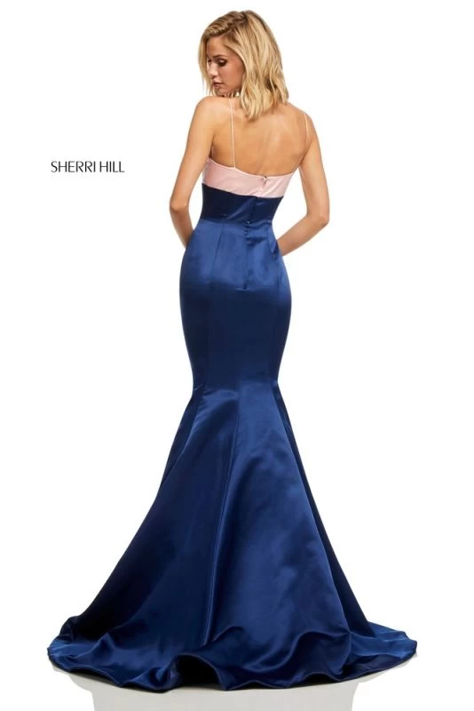 Sherri Hill 52615 Spaghetti Straps Formal Dress 6 Sherri Hill 52615 Spaghetti Straps Formal Dress - Image 6