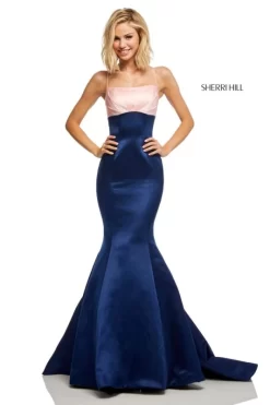 Sherri Hill 52615 Spaghetti Straps Formal Dress 12 Sherri Hill 52615 Spaghetti Straps Formal Dress -Fashion Gown sherri hill 52615 prom dress 06.593