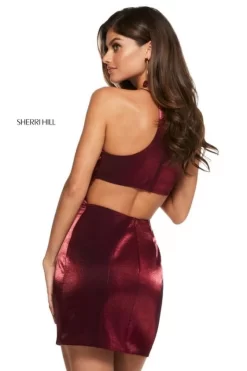 Sherri Hill 53004 Cutout Back Fitted Cocktail Dress -Fashion Gown sherri hill 53004 cutout back fitted cocktail dress 04.685