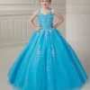 Tiffany Princess 13729 Sweetheart Neck Two Strap Mini Pageant Dress