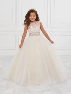 Tiffany Princess 13601 Dual Belt Pageant Dress